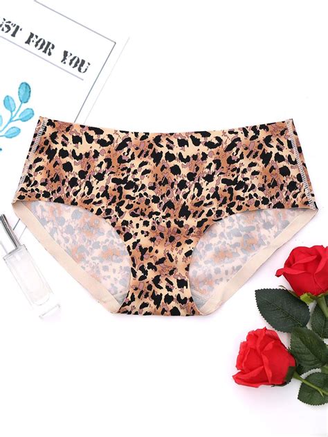 ladies animal print knickers.